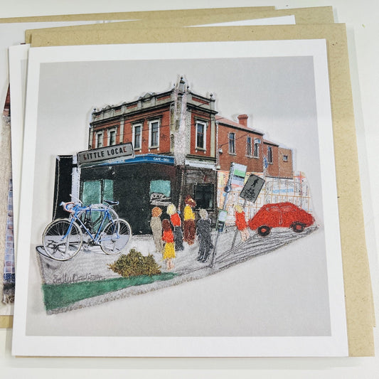 Set of 3 cards - On High- collection 1