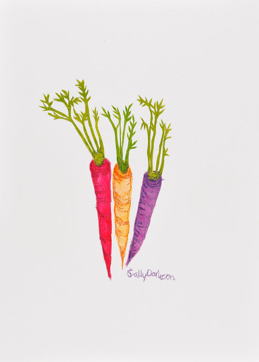 3 Heirloom Carrots