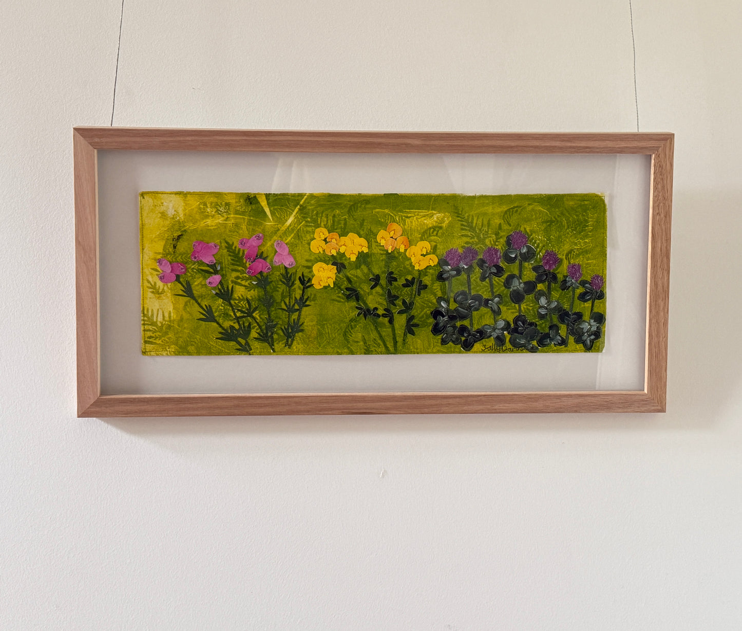 Scottish wildflowers 1- framed