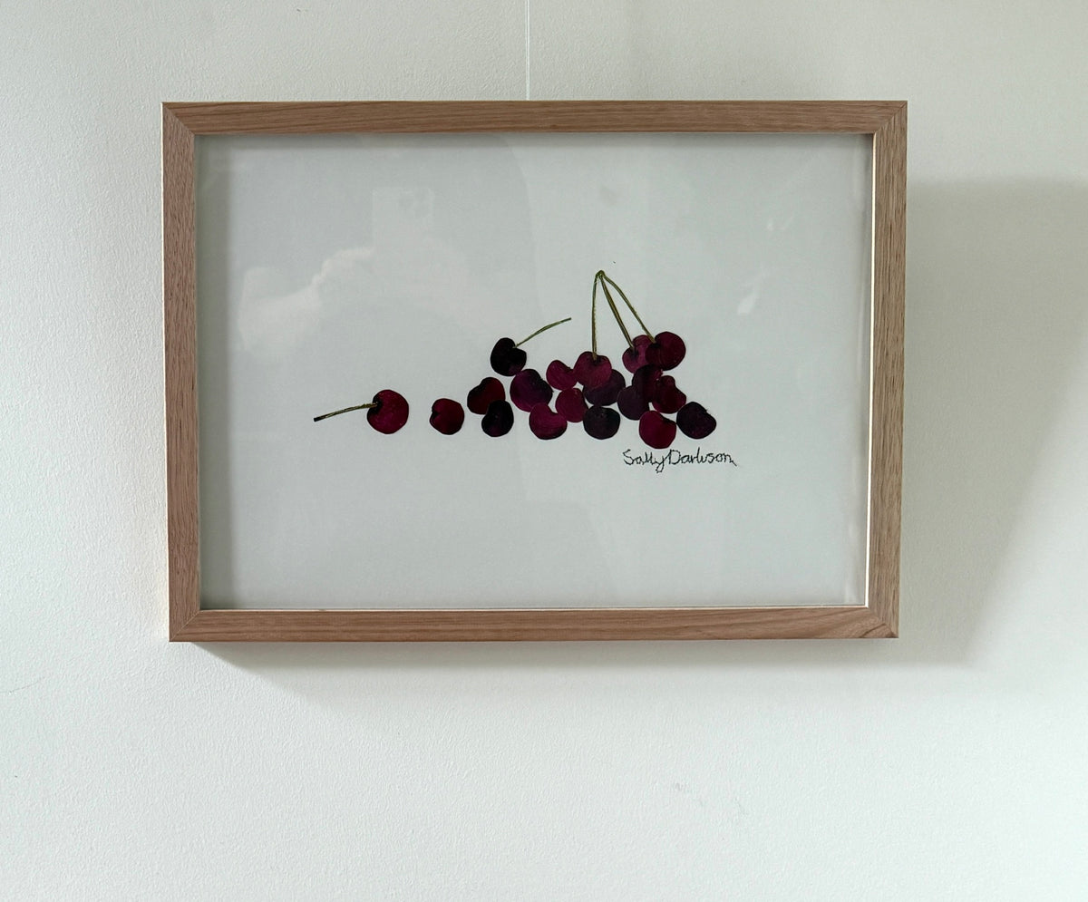 Cherries 2 framed