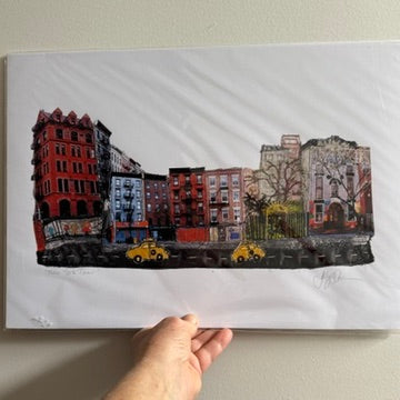 A3 Print -New York Taxi
