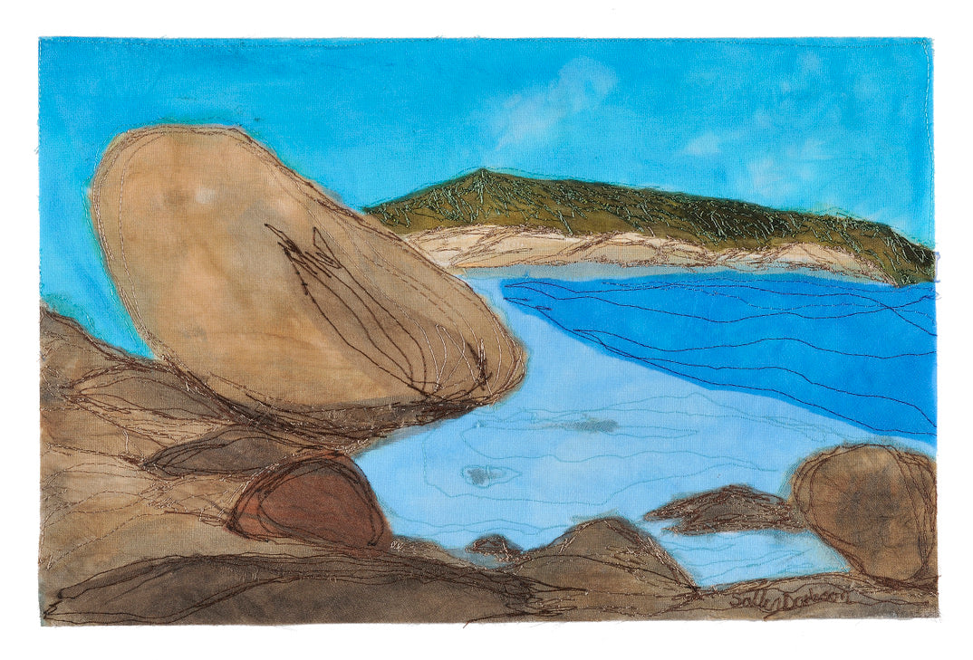 Rocky Corner- framed