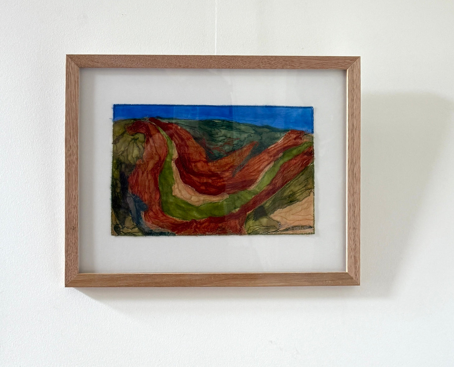 Around the Bend - framed