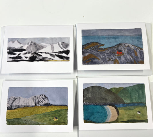 4 Cards- Scotland and Iceland