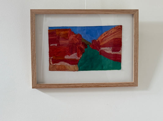 Hamersley Gorge- framed