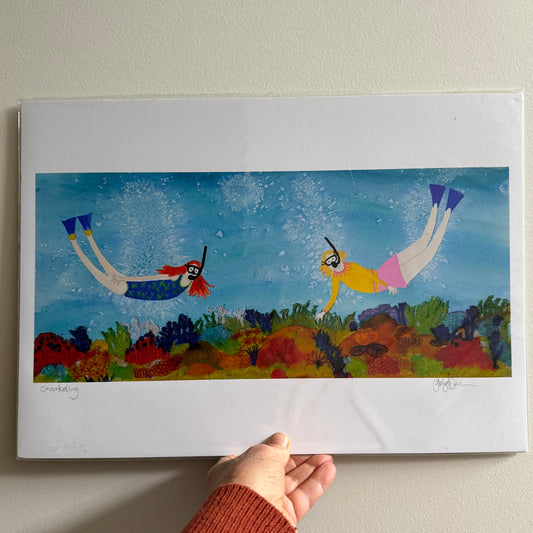A3 Print - Snorkeling