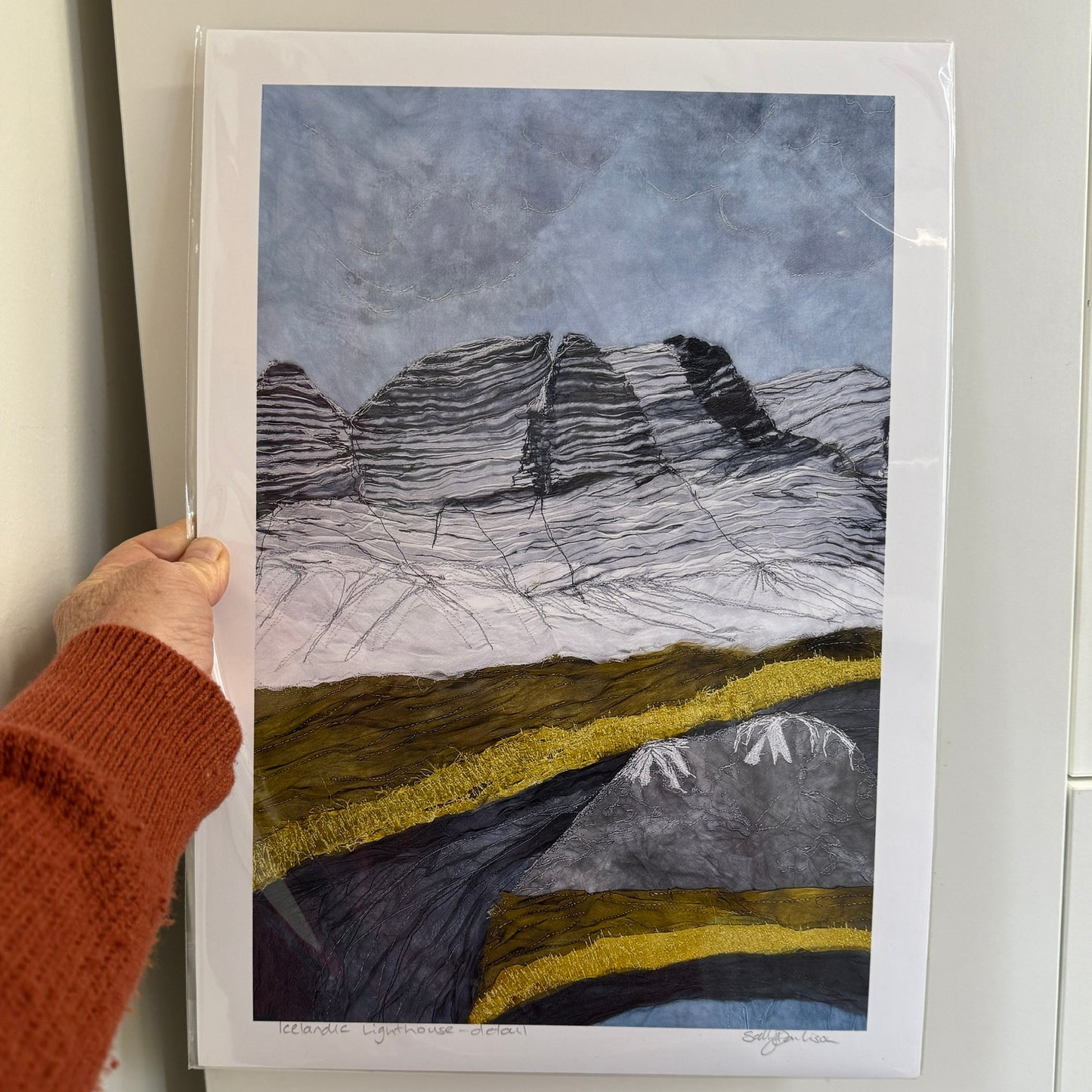 A3 Print - Icelandic Lighthouse ( detail)