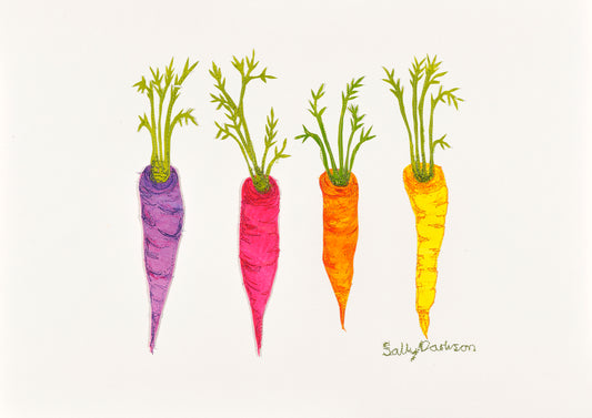4 Heirloom Carrots Line