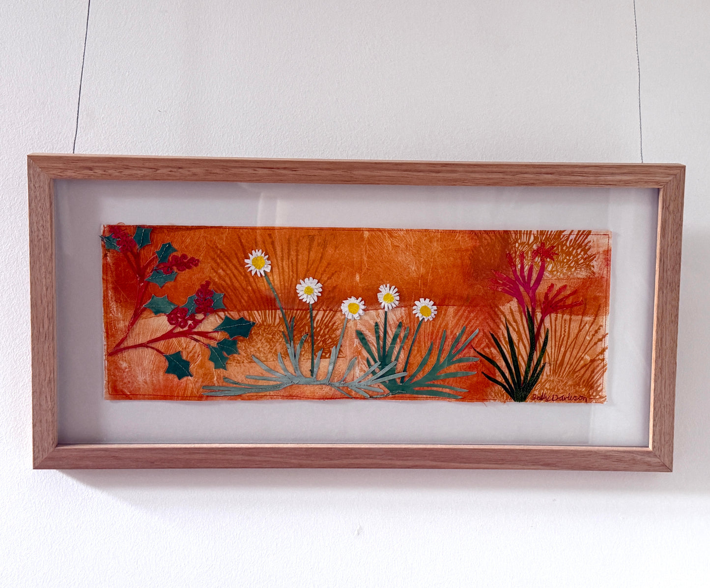 Desert Wildflowers 1- framed