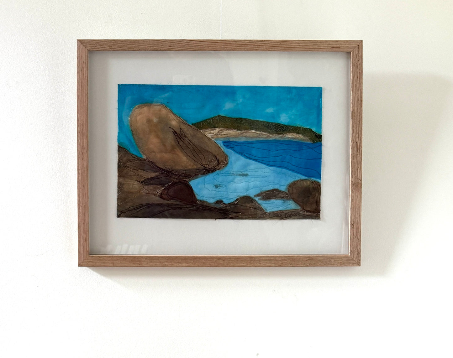 Rocky Corner- framed