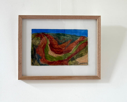 Around the Bend - framed