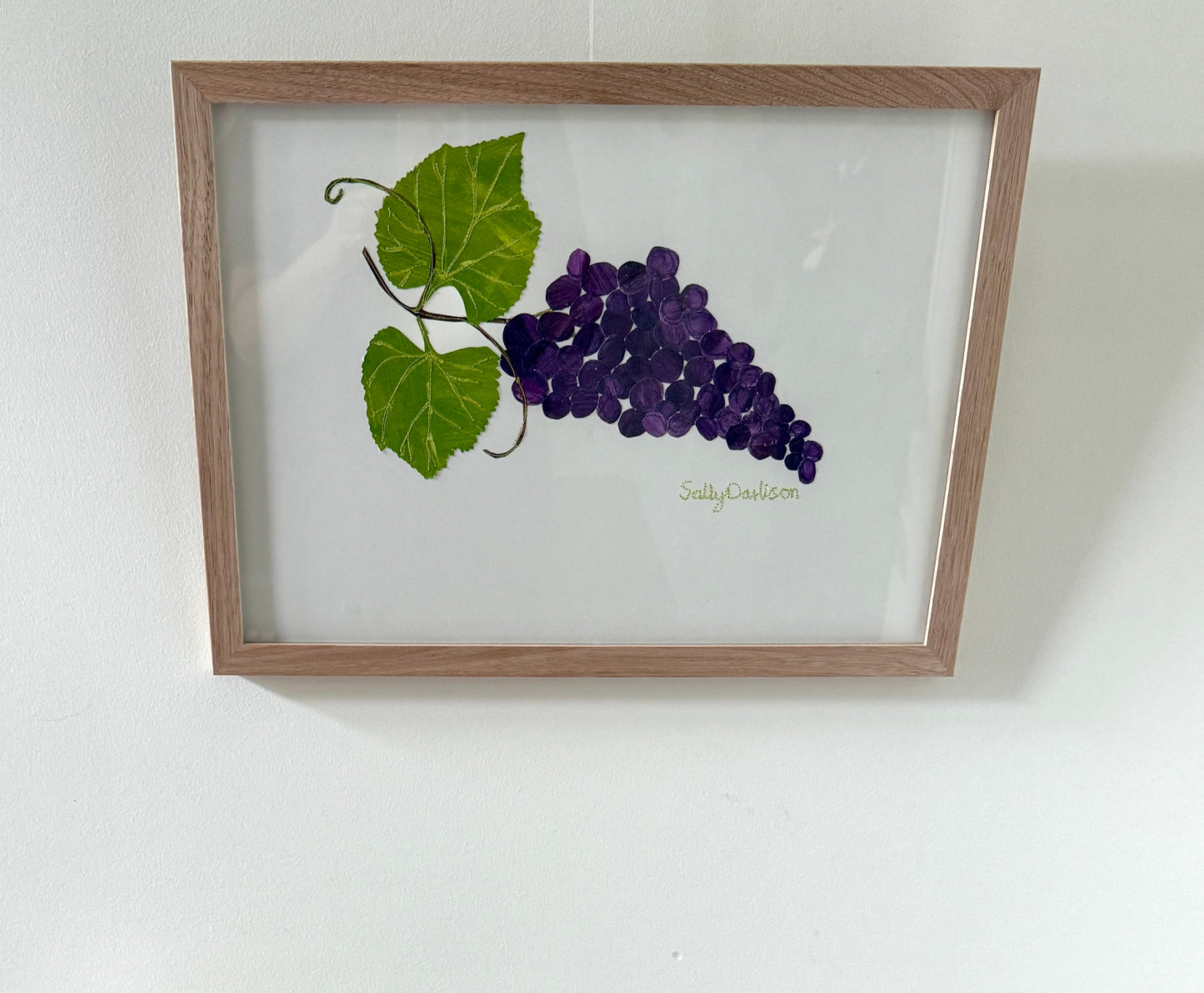 Grapes -framed