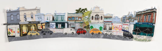Little Red Car, A3 Print